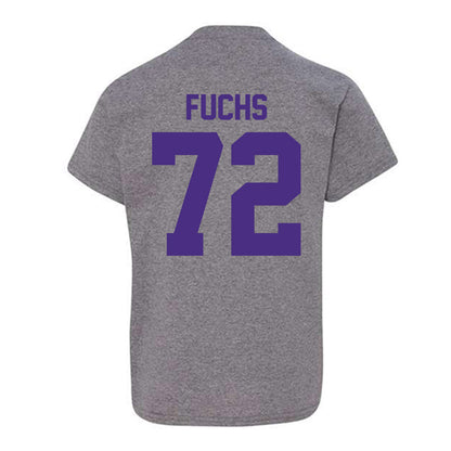 Northwestern - NCAA Football : Jack Fuchs - Classic Shersey Youth T-Shirt-1