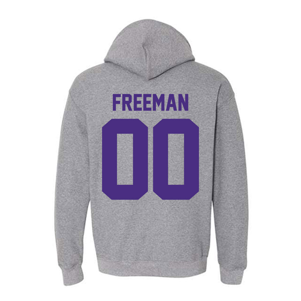 Northwestern - NCAA Women's Soccer : Camryn Freeman - Classic Shersey Hooded Sweatshirt-1