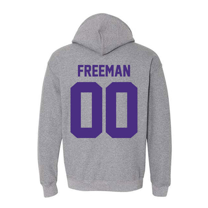 Northwestern - NCAA Women's Soccer : Camryn Freeman - Classic Shersey Hooded Sweatshirt-1