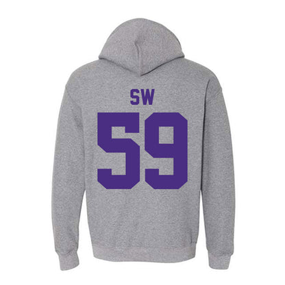 Northwestern - NCAA Football : Glory SW - Classic Shersey Hooded Sweatshirt-1