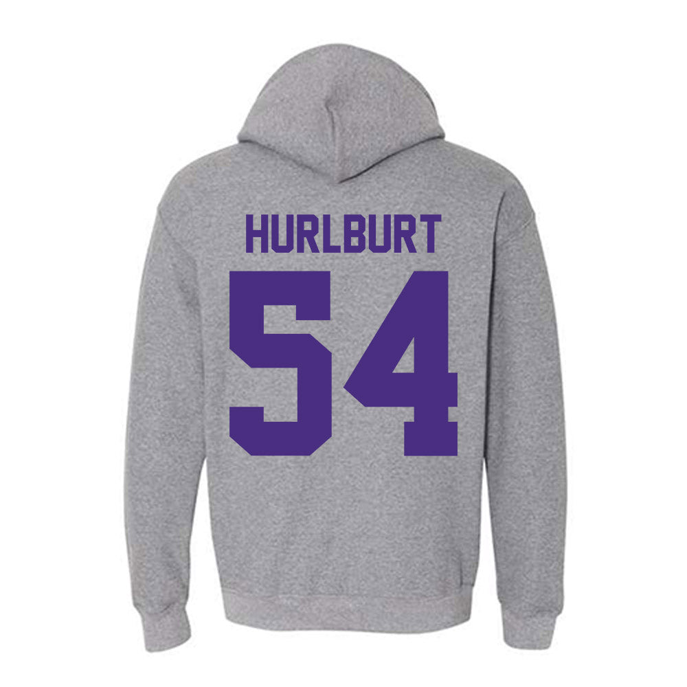Northwestern - NCAA Men's Basketball : Gus Hurlburt - Classic Shersey Hooded Sweatshirt-1