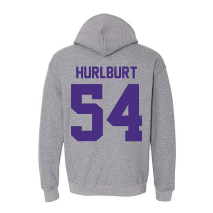 Northwestern - NCAA Men's Basketball : Gus Hurlburt - Classic Shersey Hooded Sweatshirt-1