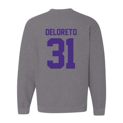 Northwestern - NCAA Baseball : Dominic DeLoreto - Classic Shersey Crewneck Sweatshirt-1
