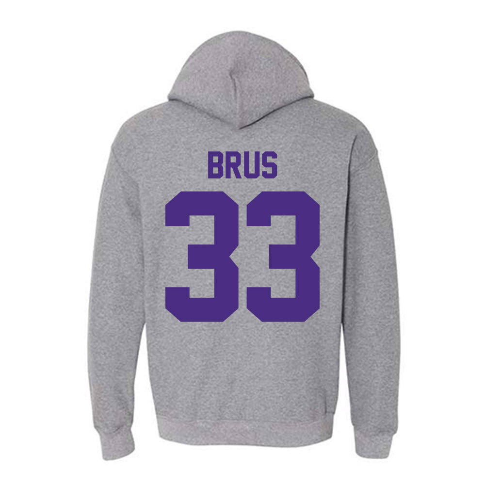 Northwestern - NCAA Football : Braydon Brus - Classic Shersey Hooded Sweatshirt