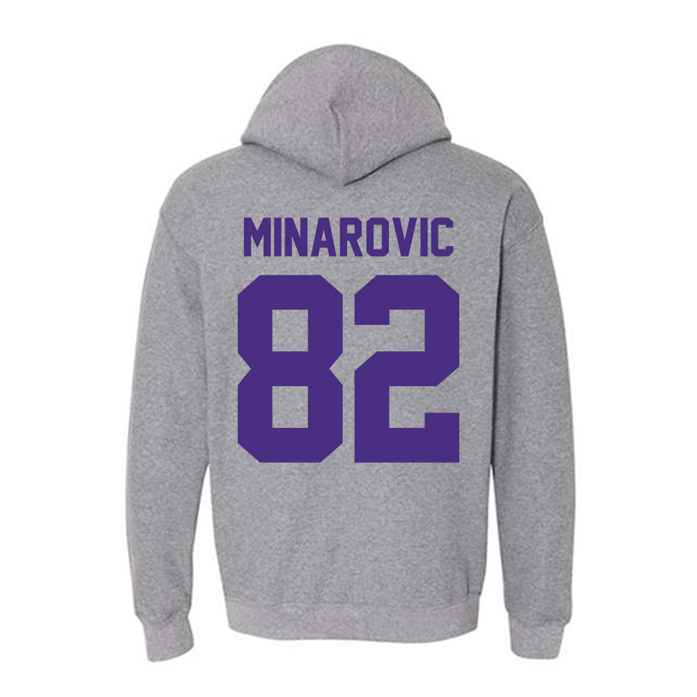 Northwestern - NCAA Softball : Grace Minarovic - Classic Shersey Hooded Sweatshirt-1