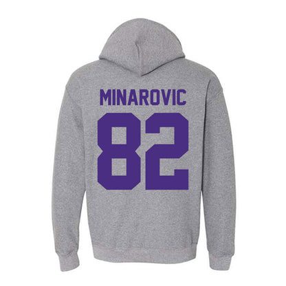Northwestern - NCAA Softball : Grace Minarovic - Classic Shersey Hooded Sweatshirt-1