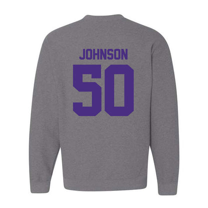 Northwestern - NCAA Football : Qayvier Johnson - Classic Shersey Crewneck Sweatshirt-1