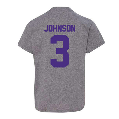 Northwestern - NCAA Men's Soccer : Andrew Johnson - Classic Shersey Youth T-Shirt-1