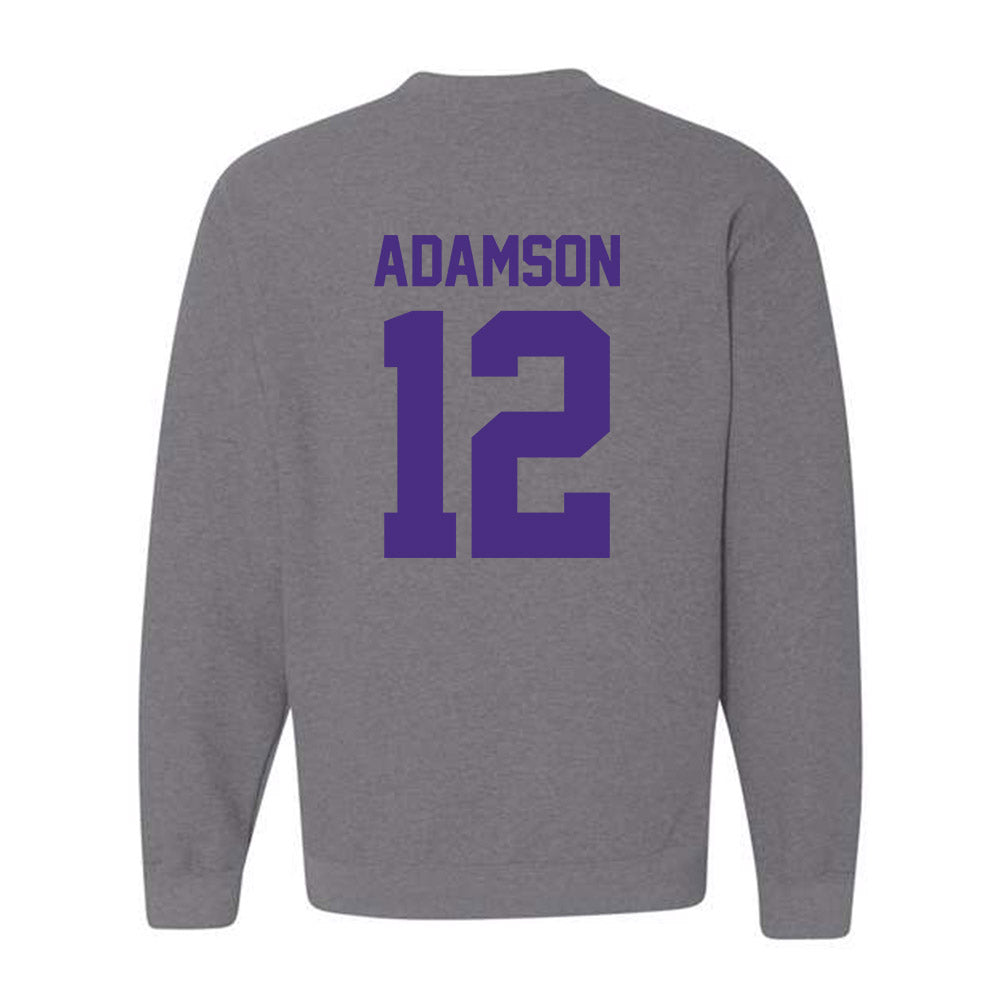 Northwestern - NCAA Women's Lacrosse : Olivia Adamson - Classic Shersey Crewneck Sweatshirt-1