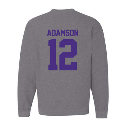 Northwestern - NCAA Women's Lacrosse : Olivia Adamson - Classic Shersey Crewneck Sweatshirt-1