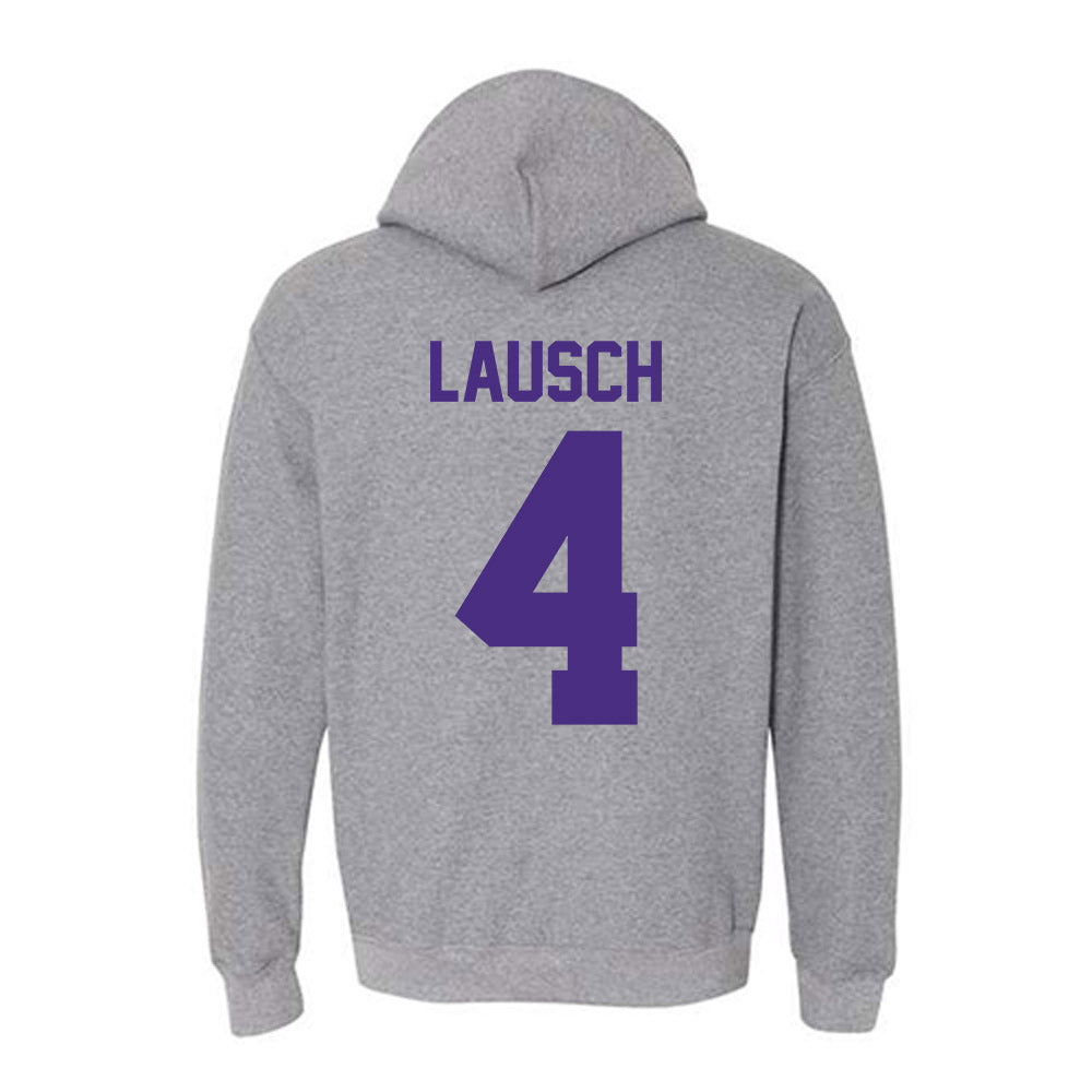 Northwestern - NCAA Baseball : Jack Lausch - Classic Shersey Hooded Sweatshirt-1