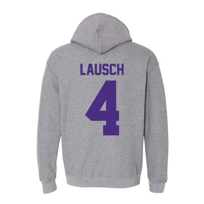 Northwestern - NCAA Baseball : Jack Lausch - Classic Shersey Hooded Sweatshirt-1