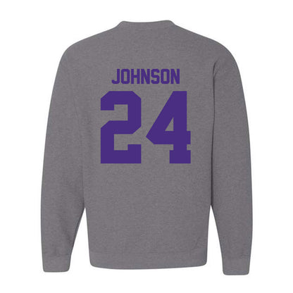 Northwestern - NCAA Football : Jamaal Johnson - Classic Shersey Crewneck Sweatshirt-1
