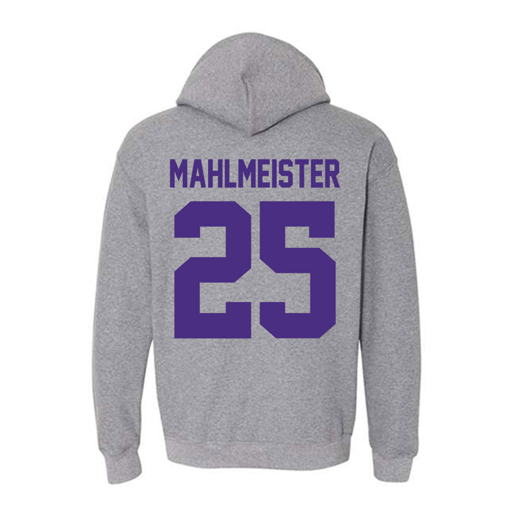 Northwestern - NCAA Men's Soccer : Seth Mahlmeister - Classic Shersey Hooded Sweatshirt-1