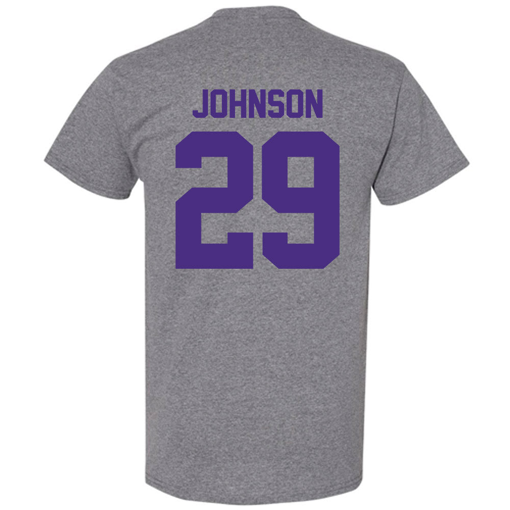 Northwestern - NCAA Football : Qayvier Johnson - Classic Shersey T-Shirt-1