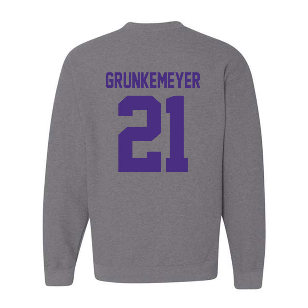 Northwestern - NCAA Baseball : Jack Grunkemeyer - Classic Shersey Crewneck Sweatshirt-1