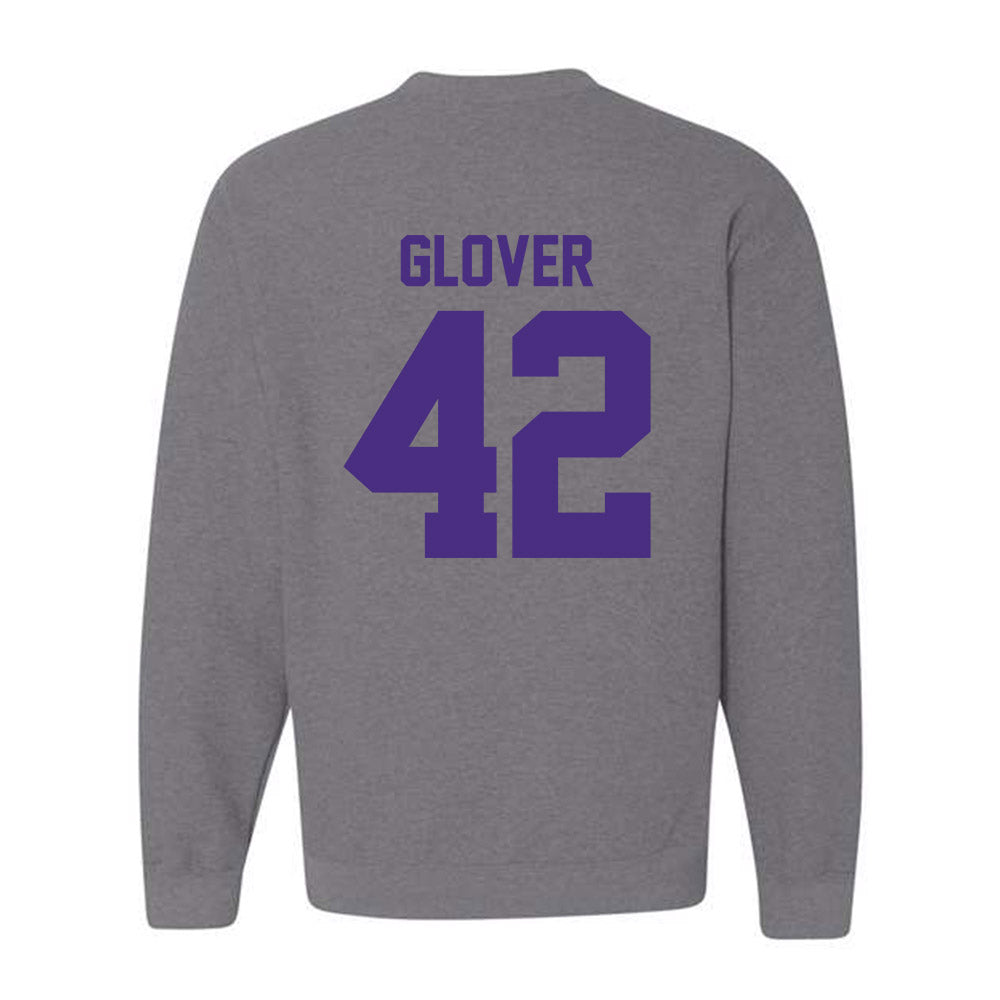 Northwestern - NCAA Football : Nigel Glover - Classic Shersey Crewneck Sweatshirt-1