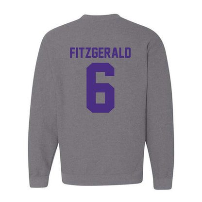 Northwestern - NCAA Football : Robert Fitzgerald - Classic Shersey Crewneck Sweatshirt