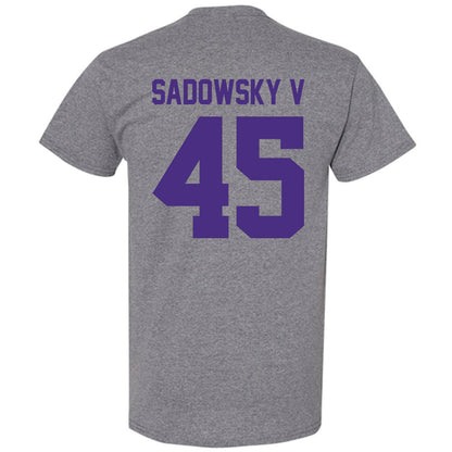 Northwestern - NCAA Football : Jack Sadowsky V - Classic Shersey T-Shirt-1