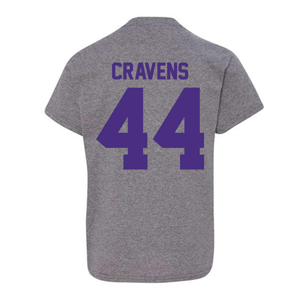 Northwestern - NCAA Baseball : Colton Cravens - Classic Shersey Youth T-Shirt-1