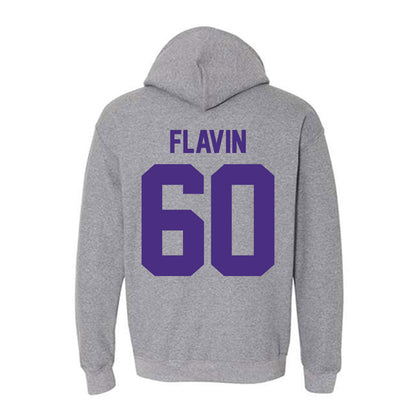 Northwestern - NCAA Football : Hayden Flavin - Classic Shersey Hooded Sweatshirt-1