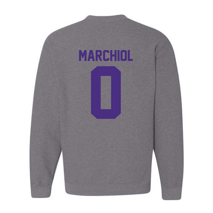 Northwestern - NCAA Football : Nicco Marchiol - Classic Shersey Crewneck Sweatshirt-1