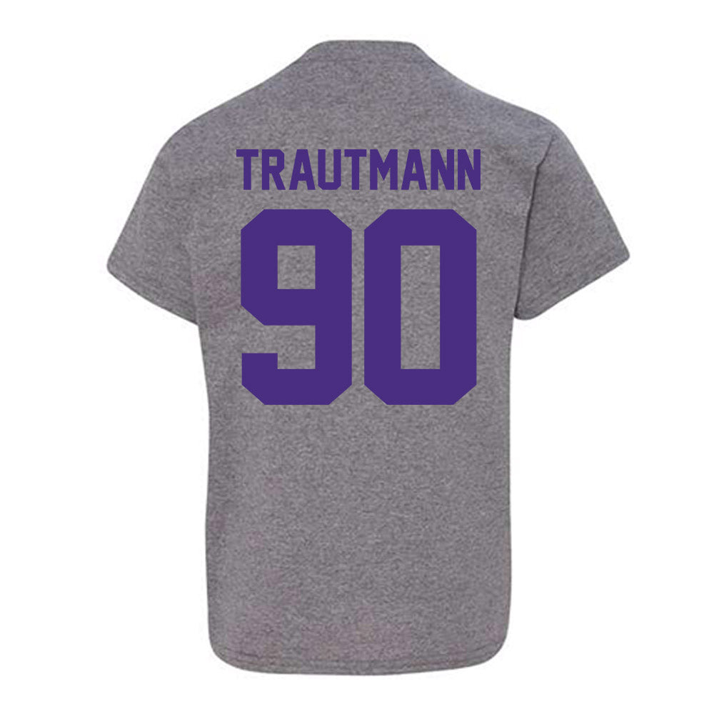 Northwestern - NCAA Football : Jack Trautmann - Classic Shersey Youth T-Shirt-1