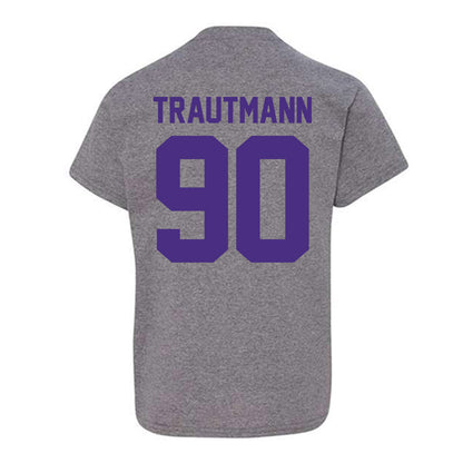 Northwestern - NCAA Football : Jack Trautmann - Classic Shersey Youth T-Shirt-1