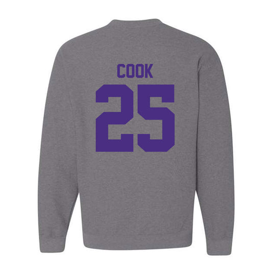 Northwestern - NCAA Men's Soccer : Gregory Cook - Classic Shersey Crewneck Sweatshirt