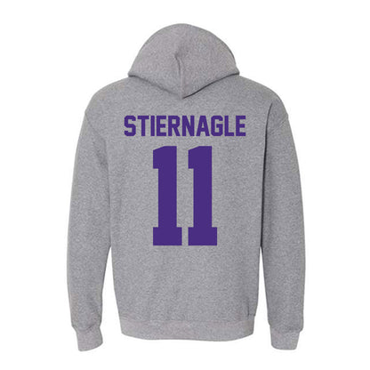 Northwestern - NCAA Women's Volleyball : Ellie Stiernagle - Classic Shersey Hooded Sweatshirt-1