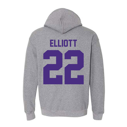 Northwestern - NCAA Women's Soccer : Olivia Elliott - Classic Shersey Hooded Sweatshirt-1