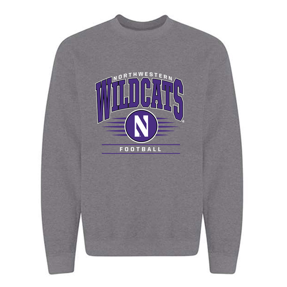 Northwestern - NCAA Football : Jack Trautmann - Classic Shersey Crewneck Sweatshirt-0
