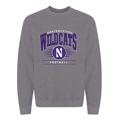 Northwestern - NCAA Football : Jack Trautmann - Classic Shersey Crewneck Sweatshirt-0