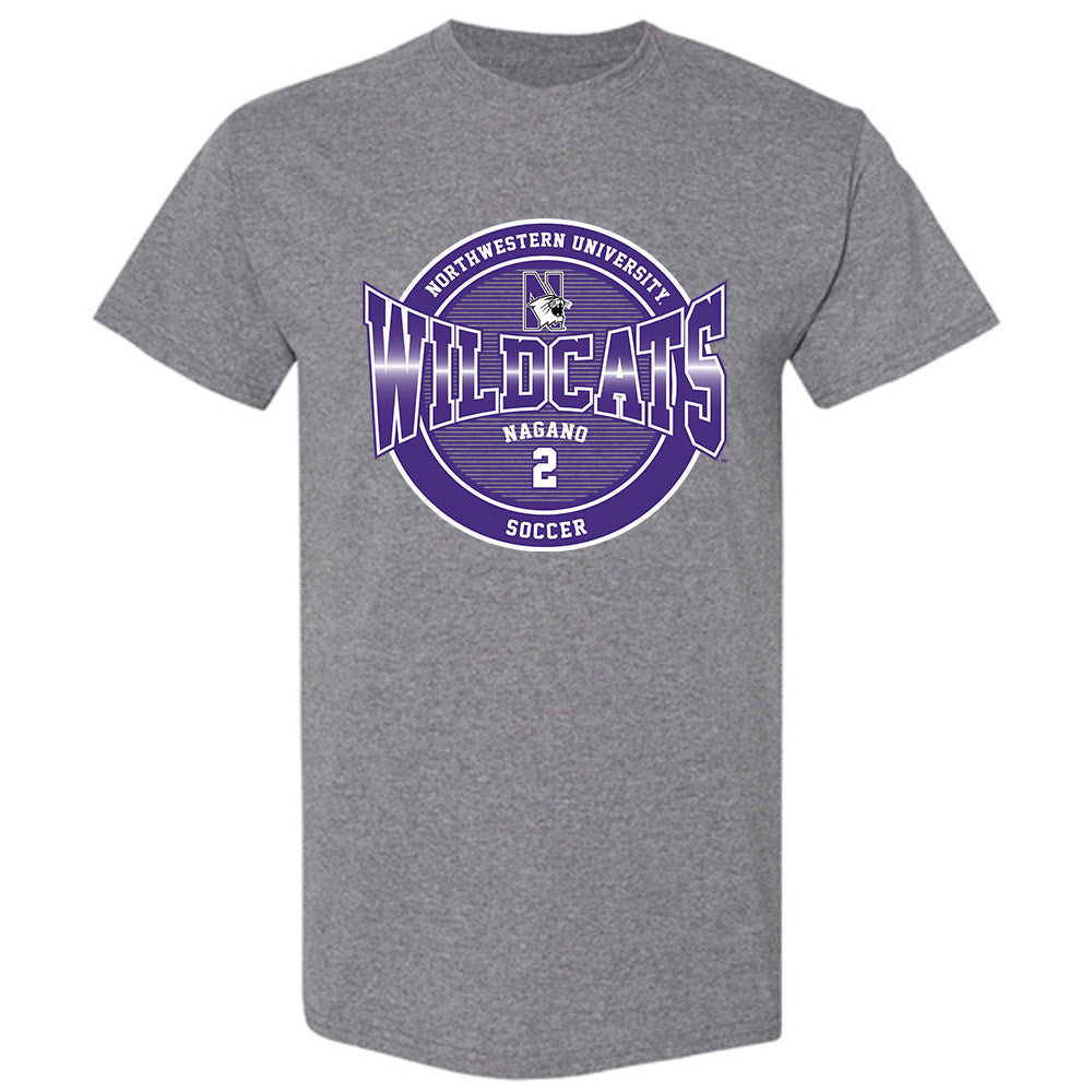 Northwestern - NCAA Men's Soccer : Sam Nagano - Classic Fashion Shersey T-Shirt-0