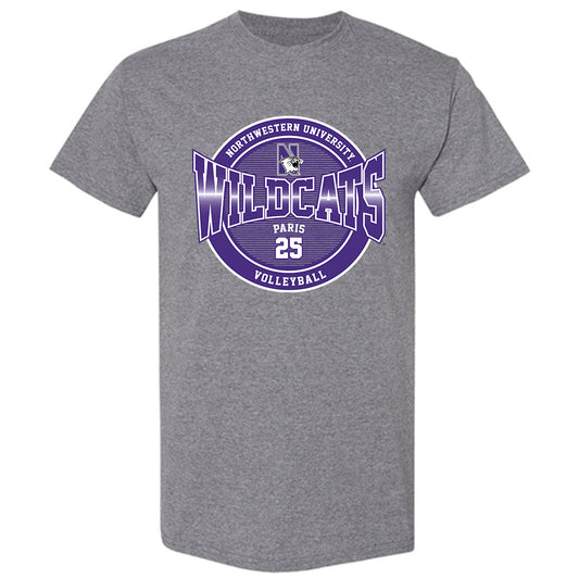 Northwestern - NCAA Women's Volleyball : Campbell Paris - Classic Fashion Shersey T-Shirt-0