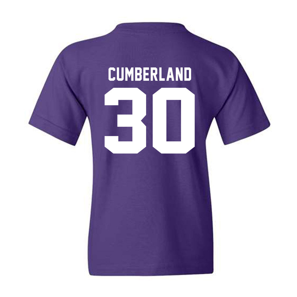 Northwestern - NCAA Women's Lacrosse : Noel Cumberland - Classic Fashion Shersey Youth T-Shirt-1