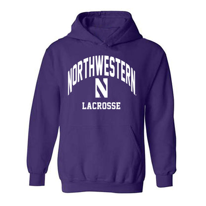 Northwestern - NCAA Women's Lacrosse : Noel Cumberland - Classic Fashion Shersey Hooded Sweatshirt-0