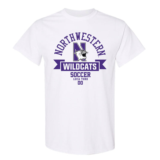 Northwestern - NCAA Men's Soccer : Luca Toro - Classic Fashion Shersey T-Shirt-0
