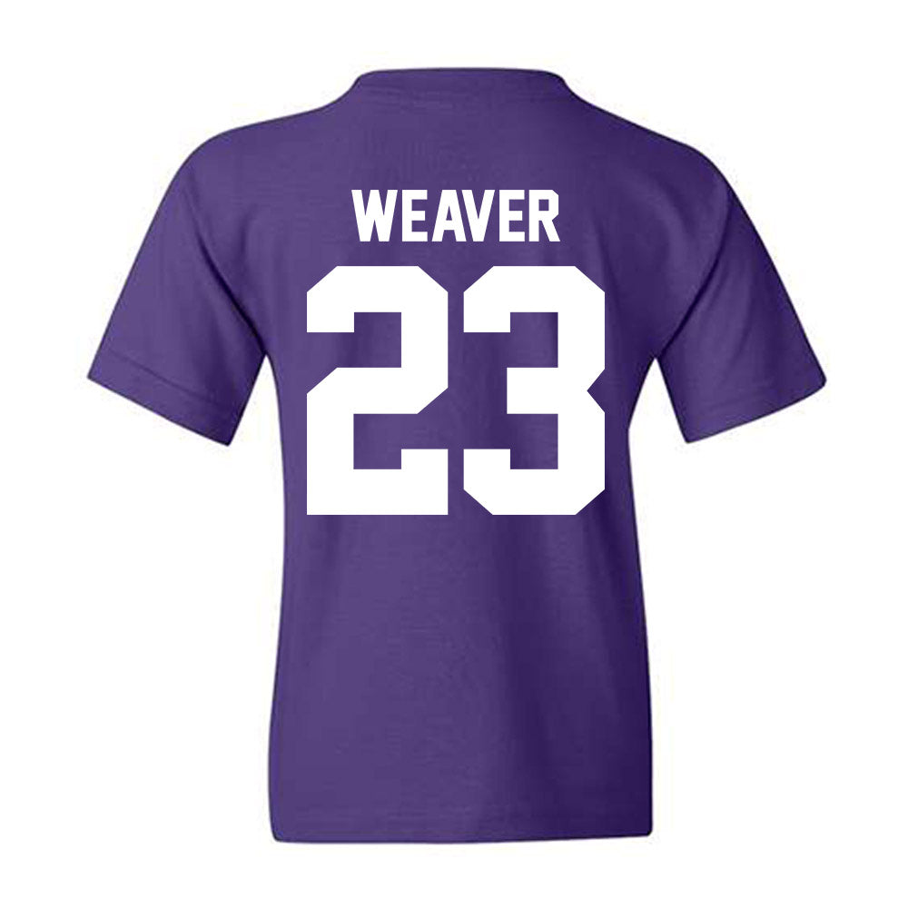 Northwestern - NCAA Baseball : Ryan Weaver - Youth T-Shirt-1