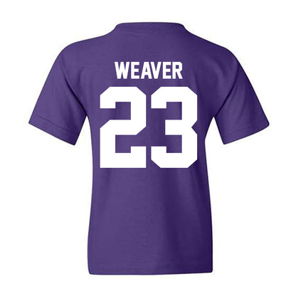 Northwestern - NCAA Baseball : Ryan Weaver - Youth T-Shirt-1