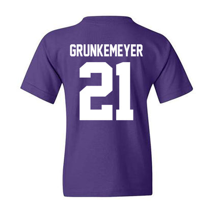 Northwestern - NCAA Baseball : Jack Grunkemeyer - Youth T-Shirt-1