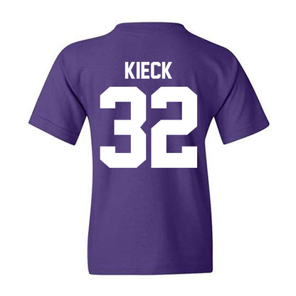 Northwestern - NCAA Baseball : Chayce Kieck - Youth T-Shirt-1