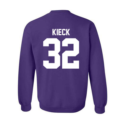 Northwestern - NCAA Baseball : Chayce Kieck - Crewneck Sweatshirt-1