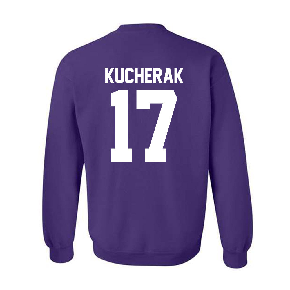 Northwestern - NCAA Baseball : Ryan Kucherak - Crewneck Sweatshirt-1