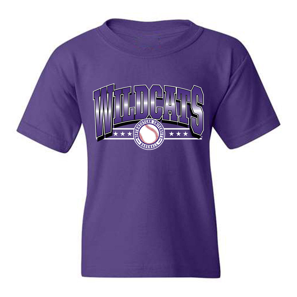 Northwestern - NCAA Baseball : Owen McElfatrick - Youth T-Shirt