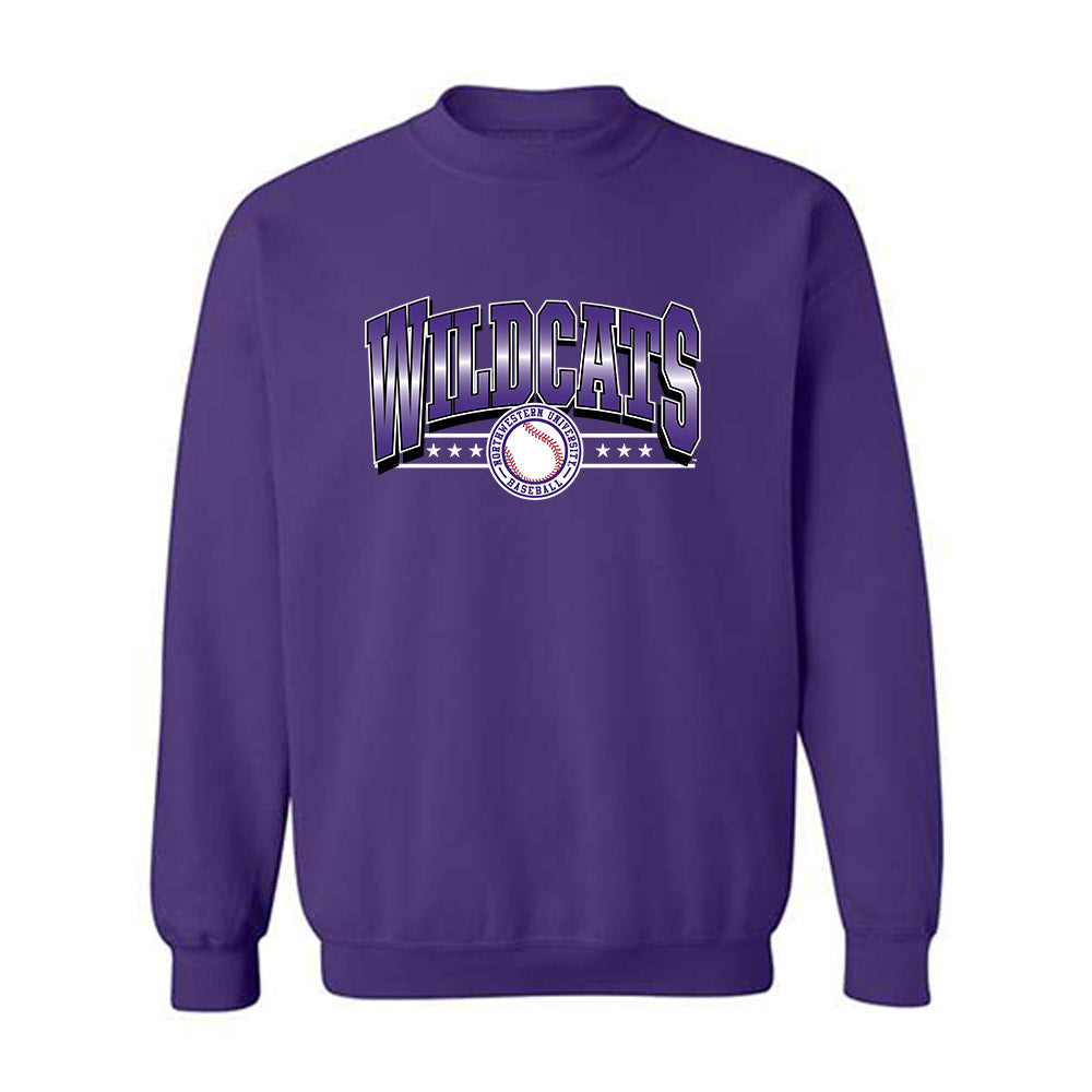 Northwestern - NCAA Baseball : Josh Ramos - Sports Shersey Crewneck Sweatshirt