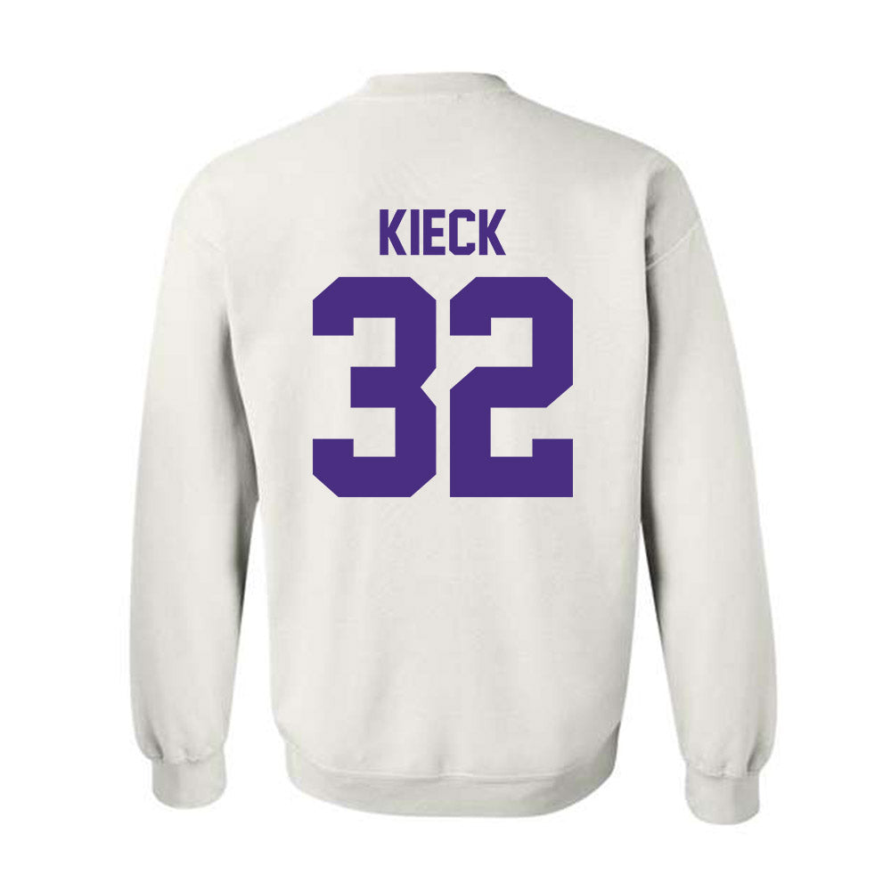 Northwestern - NCAA Baseball : Chayce Kieck - Crewneck Sweatshirt-1