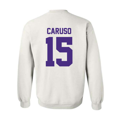 Northwestern - NCAA Baseball : Charlie Caruso - Crewneck Sweatshirt-1