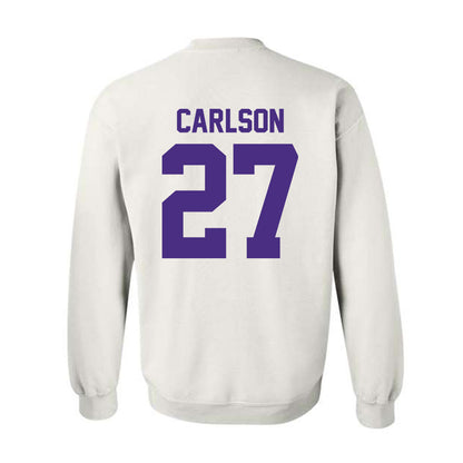 Northwestern - NCAA Baseball : Zach Carlson - Crewneck Sweatshirt-1