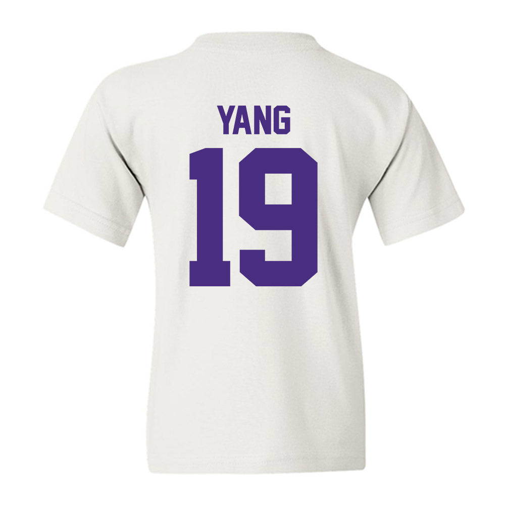 Northwestern - NCAA Baseball : Jake Yang - Youth T-Shirt-1